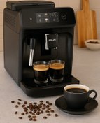 Resim Philips Süt Köpürtücülü Ep 2220 Tam Otomatik Kahve Ve Espresso Makinesi + 500gr kahve hediyeli 