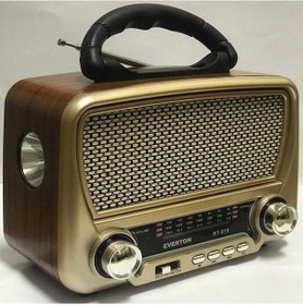 Resim Bluetoothlu Nostaljik Radyo Usb Mp3 Player Rt-819 