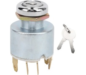 Resim Creatorally 12V Ateşleme Kilidi Silindir Kontrol Anahtarı 2 Tuşları ile Evrensel Fit Lucas SPB501 4 Pozisyon (Yurt Dışından) 