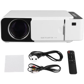 Resim Genel Markalar T5 1080p 4K Full HD Wifi USB/AV/HDMI/SCREENCAST Uyumlu Taşınabilir Projektör 