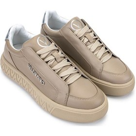 Resim Mario Valentino Kadın Hakiki Deri Bej Sneakers & Spor Ayakkabı 1040 91v1303 Bn Ayk Sk25-26 Beıge Bej 