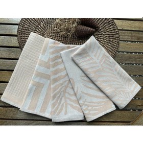 Resim Damask 5'li Mutfak Havlu Seti Ve Kurulama Bezi 