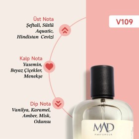 Resim Mad Parfüm Mad V109 Selective 100 ml Kadın Parfüm 