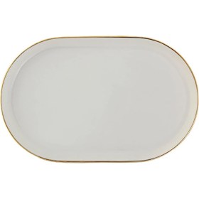 Resim Porland Chopin Altın Yaldız Kayık Taağı 18 cm 