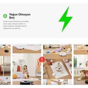 Resim Roborock Yüksek Güç Titreşimli Paspas, Halı tanıma+Mop Kaldırma 6000Pa ULTRA Güç Sonic Robot Süpürge 