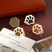 Resim Kedi Pençesi Defter Klipsi Ofis Depolama Fatura Klipsi Öğrenci Test Kağıdı Sınıflandırma Klipsi Sevimli Not Klipsi Metal Küçük Klips 