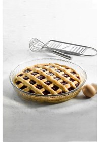 Resim Paşabahçe Borcam Yuvarlak Tepsi 59014 1017143 32x5 Cm - Şeffaf 