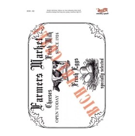 Resim Mey İthalat Mey Ithalat® Rich 1334 Vintage Kolay Transfer 23X33 cm 