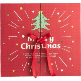 Resim Lijinxu Kendin Yap Yılbaşı Advent Takvimi Kutuları Küçük Orta 