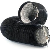 Resim Wsc Webasto Tipi Isıtıcı 75mm Flexible Hava Hortumu 10 Metre Siyah 