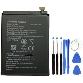 Resim General Mobile GM20 Pil Batarya Bl-A3Ct+Tamir Seti 