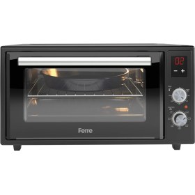 Resim Ferre 45-710-ML Siyah Dijital Mini Fırın (0+7) - Gizli Rezistans 