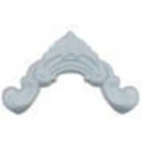 Resim DECOZZA Beyaz 4 Cm Çıta Uyumlu Dekoratif 4'lu Köşe Motifi Seti 