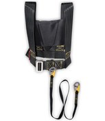 Resim Emniyet Kemeri ISO, Çift Emniyet Halatlı ISO, Set / Yetişkin Siyah 