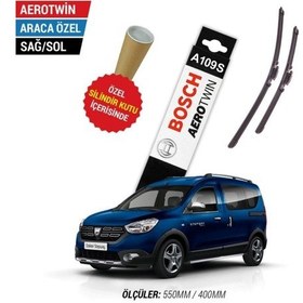 Resim Bosch Dacia Dokker Silecek Takımı 2016-2021 Aerotwin A109s 