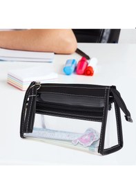Resim Vukı Kalem Cantası 3 Bolme Derı+pvc Sıy Vk-0119-04 