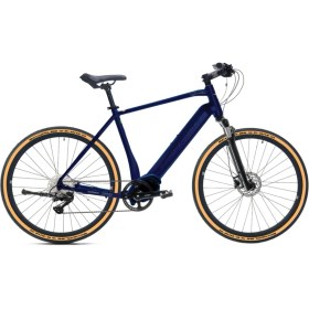 Resim Carraro E-Sportive x - 28 Jant 21'' 52CM(L)KADRO Hd E-Trekking Bisiklet-Lacivert/turuncu Gümüş 
