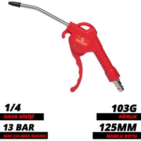 Resim G GAPTOOLS Hava Tabancası Gpht01 