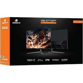 Resim GameBooster GB-2712FF 27" 120hz 1ms IPS FHD FreeSync, G-Sync 1xHDMI,1xDP Gaming Monitör 