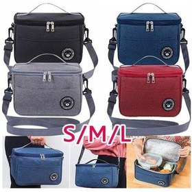 Resim Novahub Gri Büyük Yalıtımlı Öğle Yemeği Çantası Yetişkin Çocuk Erkek Termal Serin Sıcak Gıda Saklama Kutusu S Gri Gri 