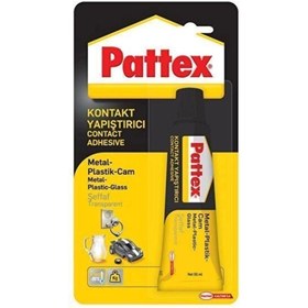 Resim Genel Markalar Contact Metal Plastik Cam Yapıştırıcı Şeffaf 50 gr 