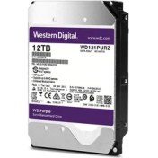 Resim Wd 3.5 Purple 12TB Intellıpower 256MB Sata3 Güvenlik HDD WD121PURZ (7/24) 