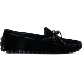 Resim Sail Laker's Siyah Süet Erkek Loafer 