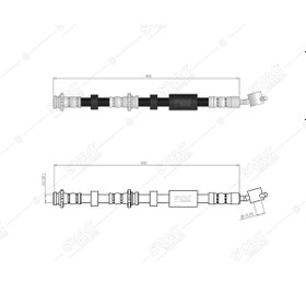 Resim SVAC 73-143 Fren Hortumu Ön Sağ Nissan Primera P11 1,6 2,0 96-01 