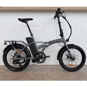 Resim Kron Elektrone Pasific 20" Jant E-bike 7 Vites Elektrikli Katlanır Bisiklet Nardo Gri Siyah-neon Sarı 