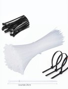 Resim Plastik Cırt Beyaz Siyah Kelepçe 20 C.m 