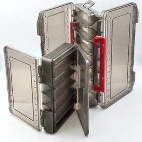 Resim 1 Adet Çift Taraflı 14 Bölmeli Balıkçılık Malzemesi ve Yem Kutusu, Güvenli Kilitli, Dayanıklı Plastik Yapı, Karışık Renkler - Taşınabilir Kompakt Organizatör, Noel, Cadılar Bayramı, Şükran Günü, Yılbaşı İçin Tatil Hediyesi, Balıkçı Ekipmanları Saklama Kutusu, Menteşeli Kapak Tasarımı, Sağlam Yapı, Açık Hava Sporcuları, Balıkçı Aksesuarları, Çoklu Bölmeli Depolama, Hafif Taşıma, Balıkçı Hediyeleri 