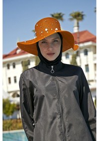 Resim Remsa Mayo İncili Hasır Şapka Turuncu Rş-62 Turuncu 