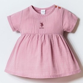 Resim U.s. Polo Assn. Kız Bebek Mor Elbise Mor 