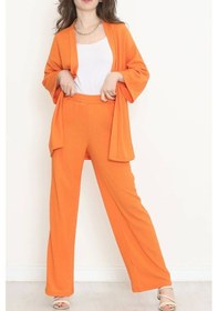 Resim 19V69 Italia Uzun Kimono Takım Turuncu - 722.1247. Çok Renkli 