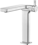 Resim Eca Purity Yüksek Tip Lavabo Bataryası Pirinç Krom 102188046H 
