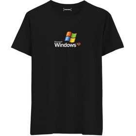 Resim Windows XP - Regular Tshirt - 3XL / Siyah 