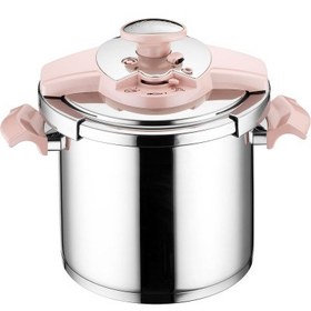 Resim Aryıldız Milano Rose Gold Düdüklü Tencere 7 Litre 