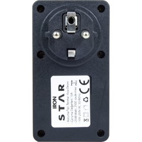 Resim IRONSTAR 10Amper Tekli Termal Akım Korumalı Priz 