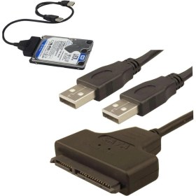 Resim 2.5 Inç Sata HDD Kablosu Hard Disk SSD HDD To USB Laptop Serial Ata 4536 