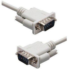 Resim Rs232 Db9 9 Pin Serial Comport Erkek Erkek Kablo - 1.5M 