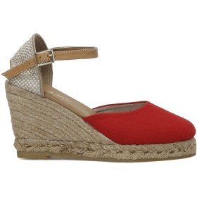 Resim Nine West Epola2 3fx Kırmızı Kadın Dolgu Topuk Sandalet 