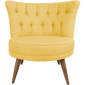 Resim Ze10 Design Richland Tekli Koltuk Sarı 