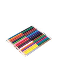 Resim Faber-castell Çift Uçlu Kuru Boya Kalemi 12'li 24 Renk 