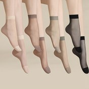Resim 10 Çift Kadınların Şeffaf Ayak Bileği Çorapları - Nefes Alabilen Polyester, Teri Emici, Çeşitli Renklerde İnce Çoraplar (Bej, Gri, Siyah, Ten) - Yazın Şeffaf Kısa Çoraplar, Günlük veya Şık Giyim İçin, Günlük Giyim Çorapları | Basit Tasarım Çorapları | Nefes Alabilen Çoraplar, Sevimli Çoraplar 