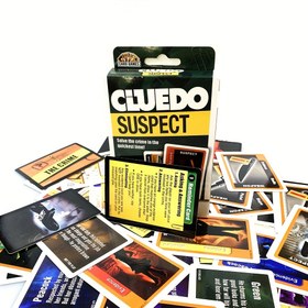 Resim Cluedo Şüpheli Kart Oyunu - 3-4 Oyunculu Hızlı Dedektif Gizem Oyunu, Taşınabilir Kağıt Tabanlı İpuçları ve Dedektif Karakterler, Aile Parti Eğlencesi, Grup Aktivitesi, Çekici Tasarım, Yüksek Kaliteli Kartlar, Sosyal Buluşmalar 