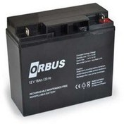 Resim ORBUS 12V 18 AH AKÜ KURU TİP 20 HR (180*76*167) (5 KG) 