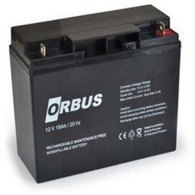 Resim ORBUS 12V 18 AH AKÜ KURU TİP 20 HR (180*76*167) (5 KG) 
