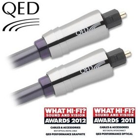 Resim QED QE-6601 PERFORMANCE OPTICAL GRAPHITE KABLO 1.5 Metre 