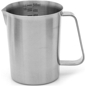 Resim Borox Kulplu Paslanmaz Çelik Beher - Laboratuvar Beheri - 500Ml 