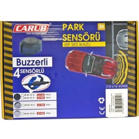 Resim Carub Park Sensörü Ses İkazlı Siyah 18.5Mm Br0015918 